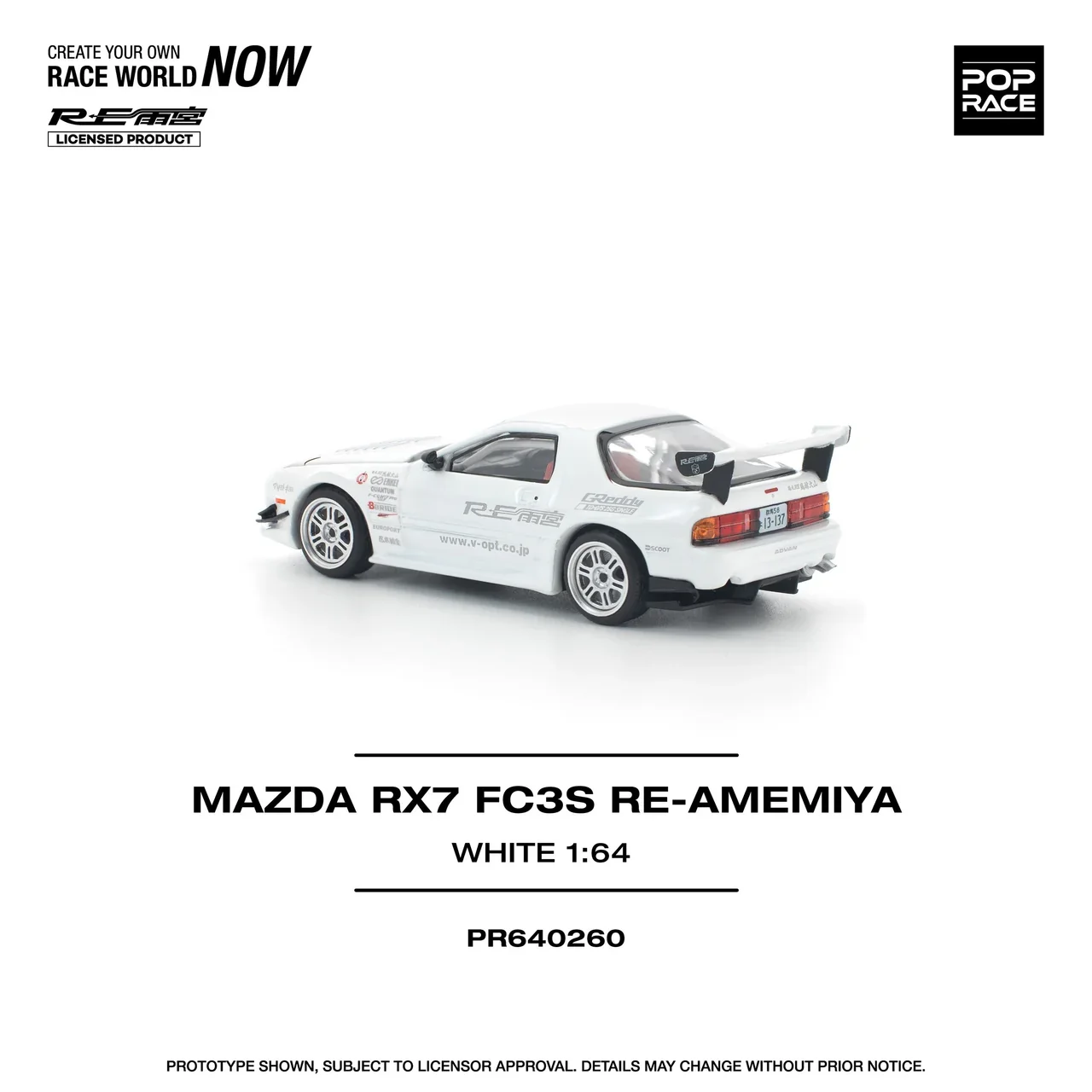 Mazda RX-7 FD3S RE-AMIMEYA Pop Race 1:64 - Image 5
