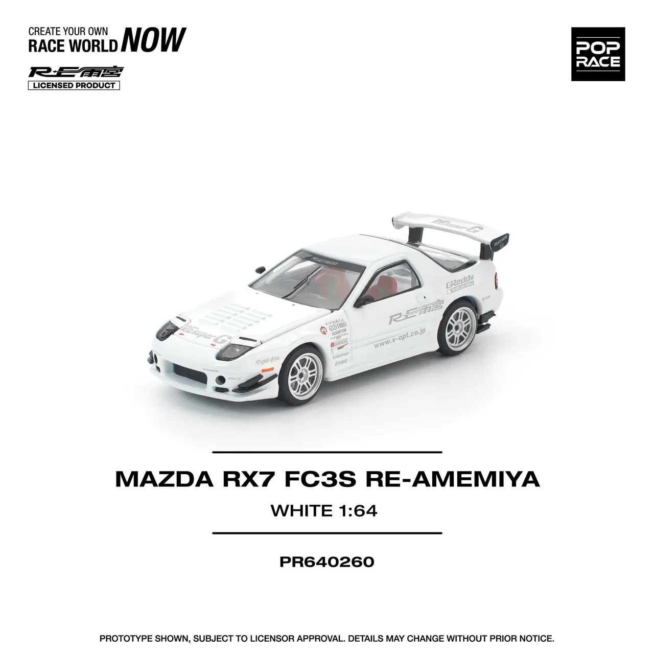 Mazda RX-7 FD3S RE-AMIMEYA Pop Race 1:64 - Image 7