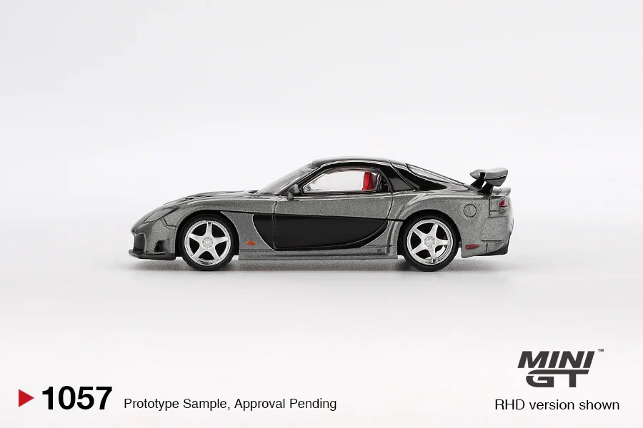 Mazda RX-7 VeilSide Fortune Grey - MINIGT 1:64 - Image 3