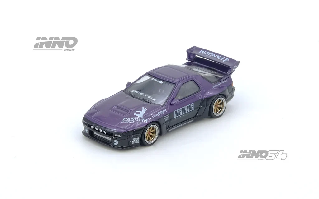 MAZDA RX7 (FC3S) "PANDEM AERO" WIDEBODY KIT (PURPLE) INNO64 - Image 3