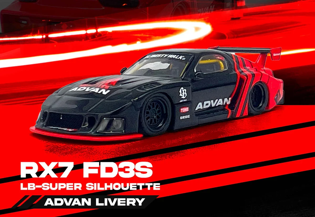 MAZDA RX7 (FD3S) LB-SUPER SILHOUETTE LBWK ADVAN INNO64