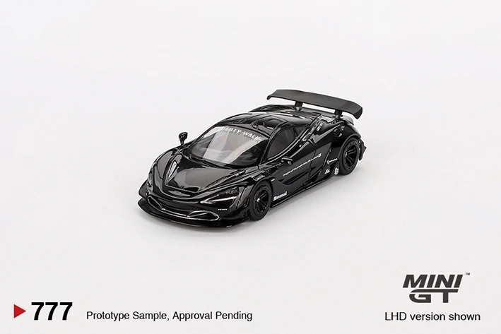 McLaren 720S LB Works Black Mini GT