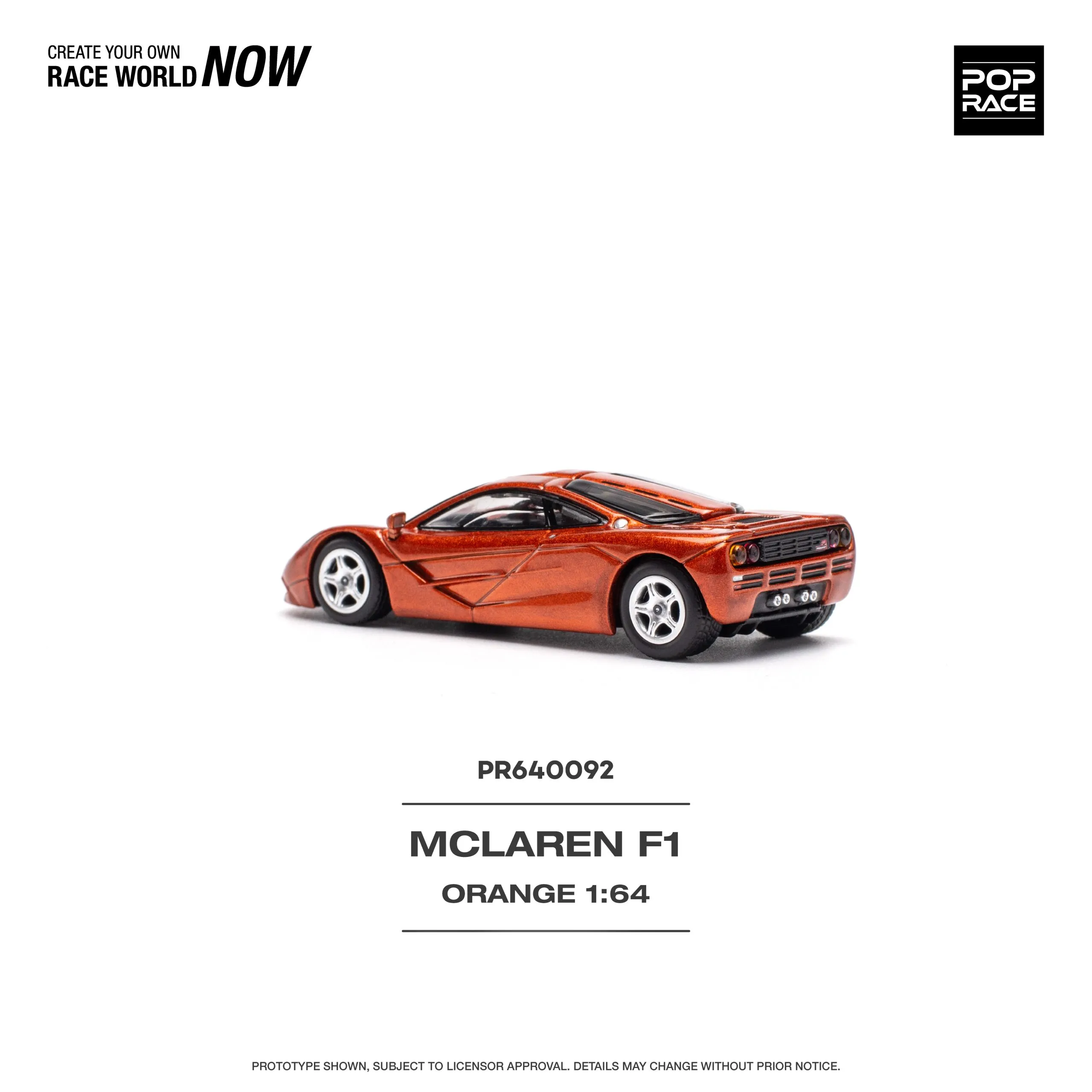 McLaren F1 Orange – PR64-0092 POP RACE - Image 10