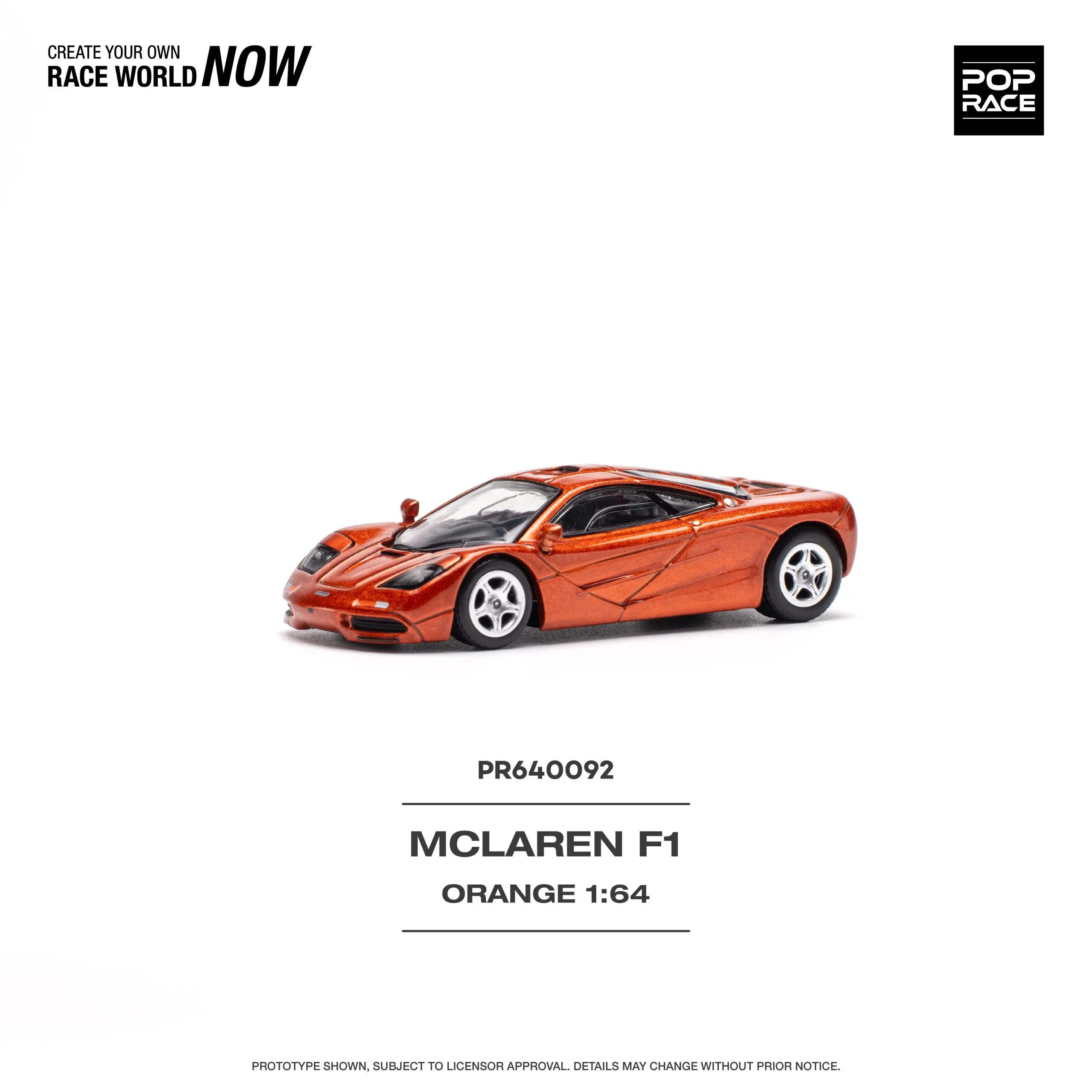 McLaren F1 Orange – PR64-0092 POP RACE - Image 11