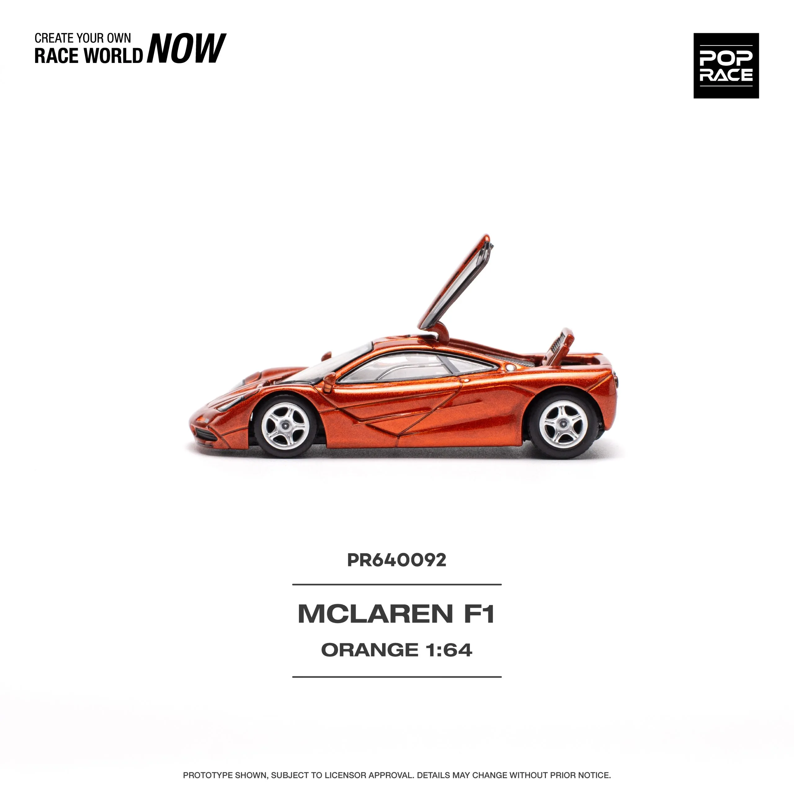 McLaren F1 Orange – PR64-0092 POP RACE - Image 6