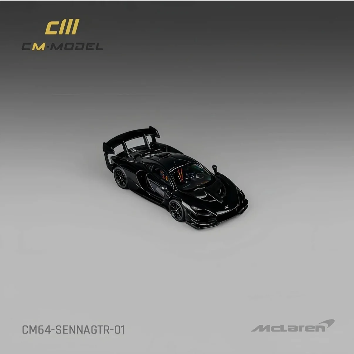 McLaren Senna GTR – Black - Limited Edition CM-Model 1:64 - Image 2