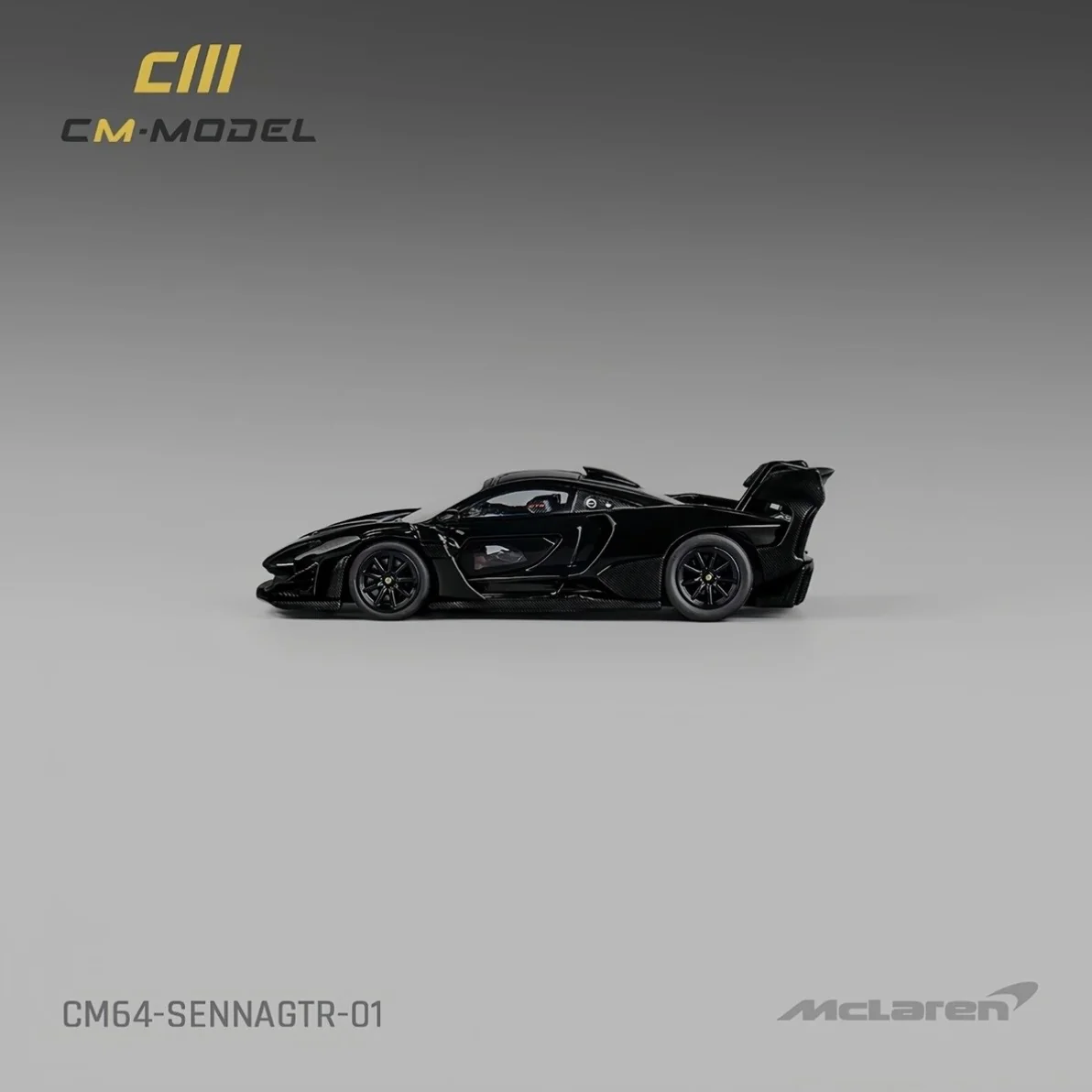 McLaren Senna GTR – Black - Limited Edition CM-Model 1:64 - Image 4