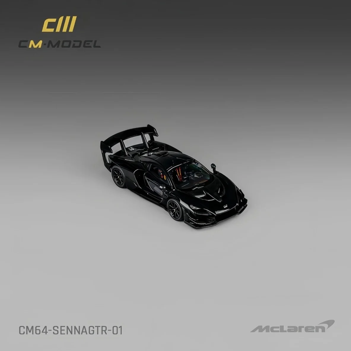 McLaren Senna GTR – Black - Limited Edition CM-Model 1:64 - Image 5