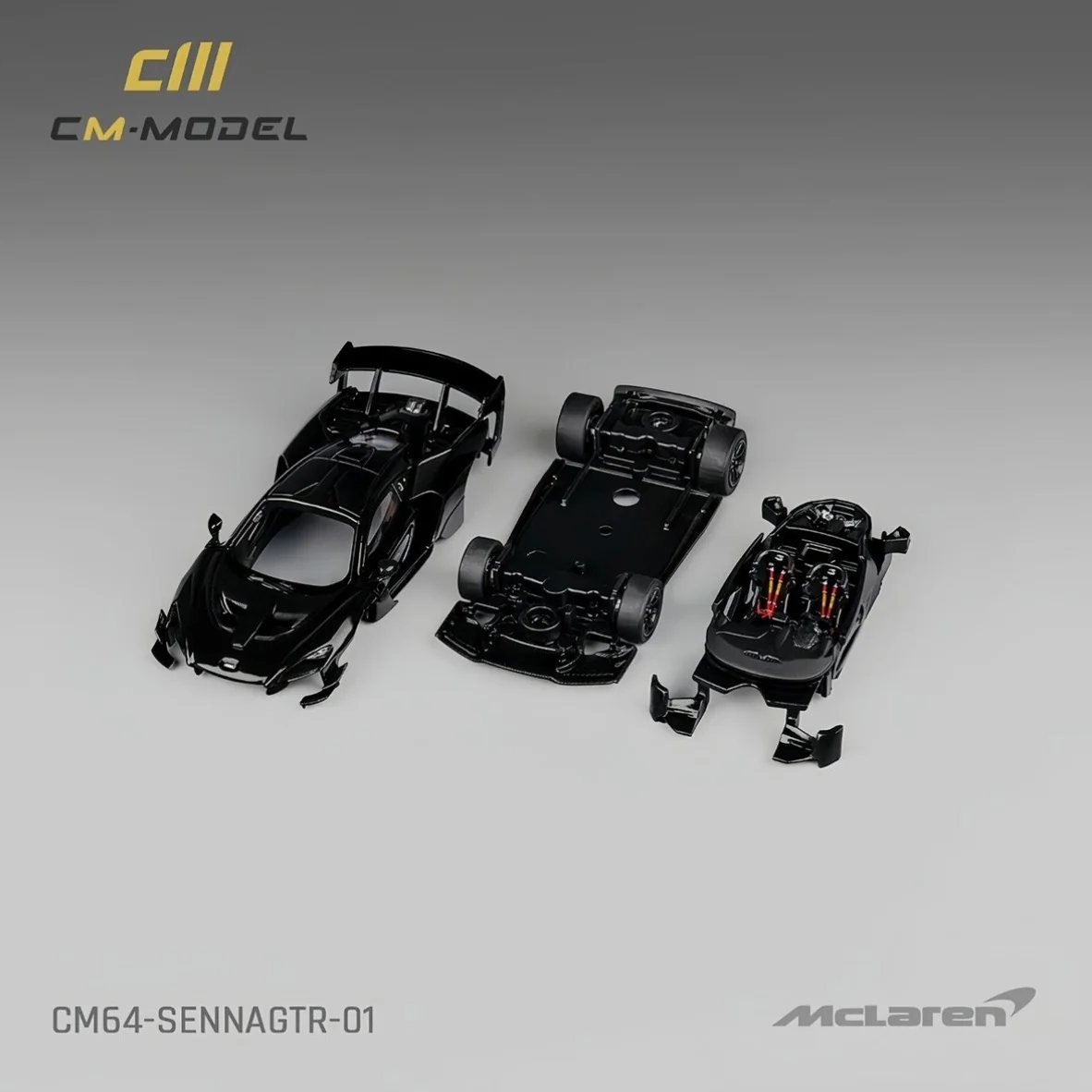 McLaren Senna GTR – Black - Limited Edition CM-Model 1:64 - Image 7