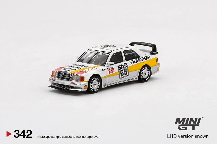 Mercedes-Benz 190E 2.5-16 Evolution II Scale 1:64 Mini GT - Image 2