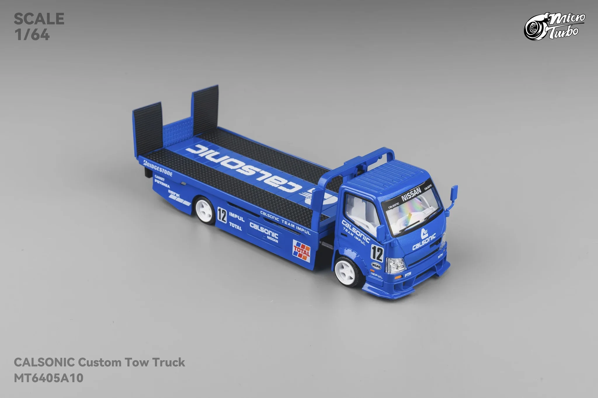 Microturbo - 1/64 Custom Tow Truck - Calsonic - Image 12