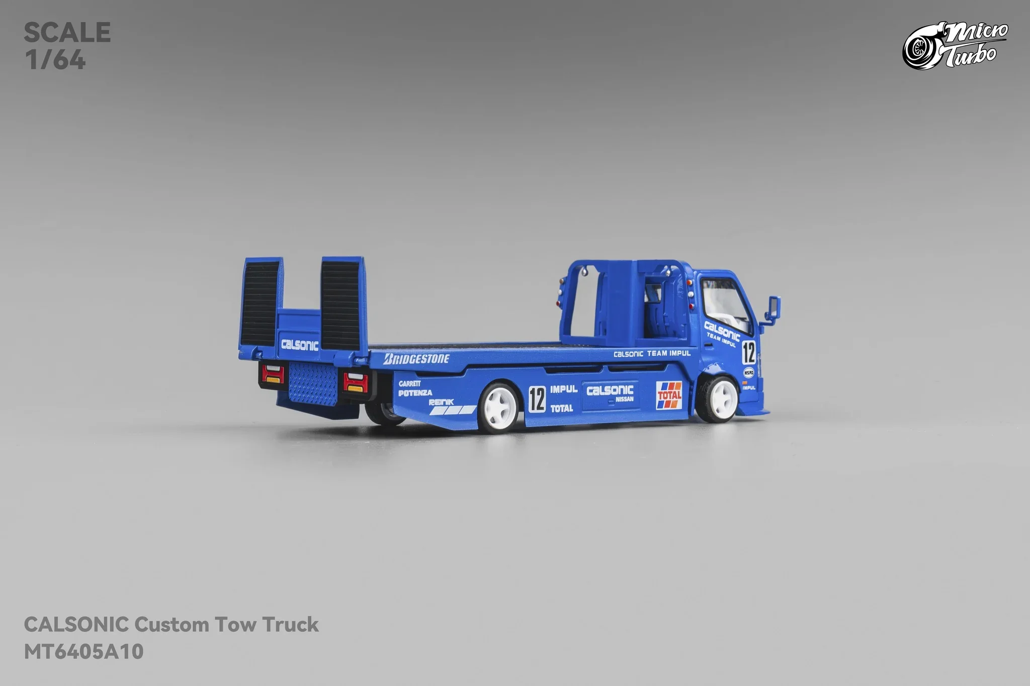 Microturbo - 1/64 Custom Tow Truck - Calsonic - Image 4