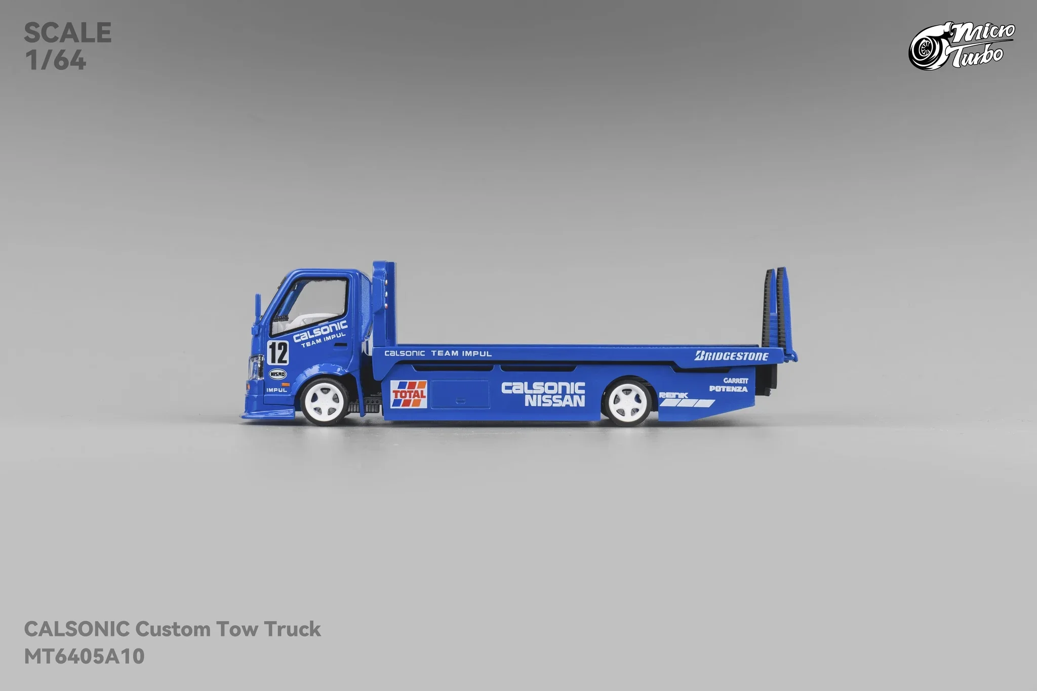 Microturbo - 1/64 Custom Tow Truck - Calsonic - Image 5