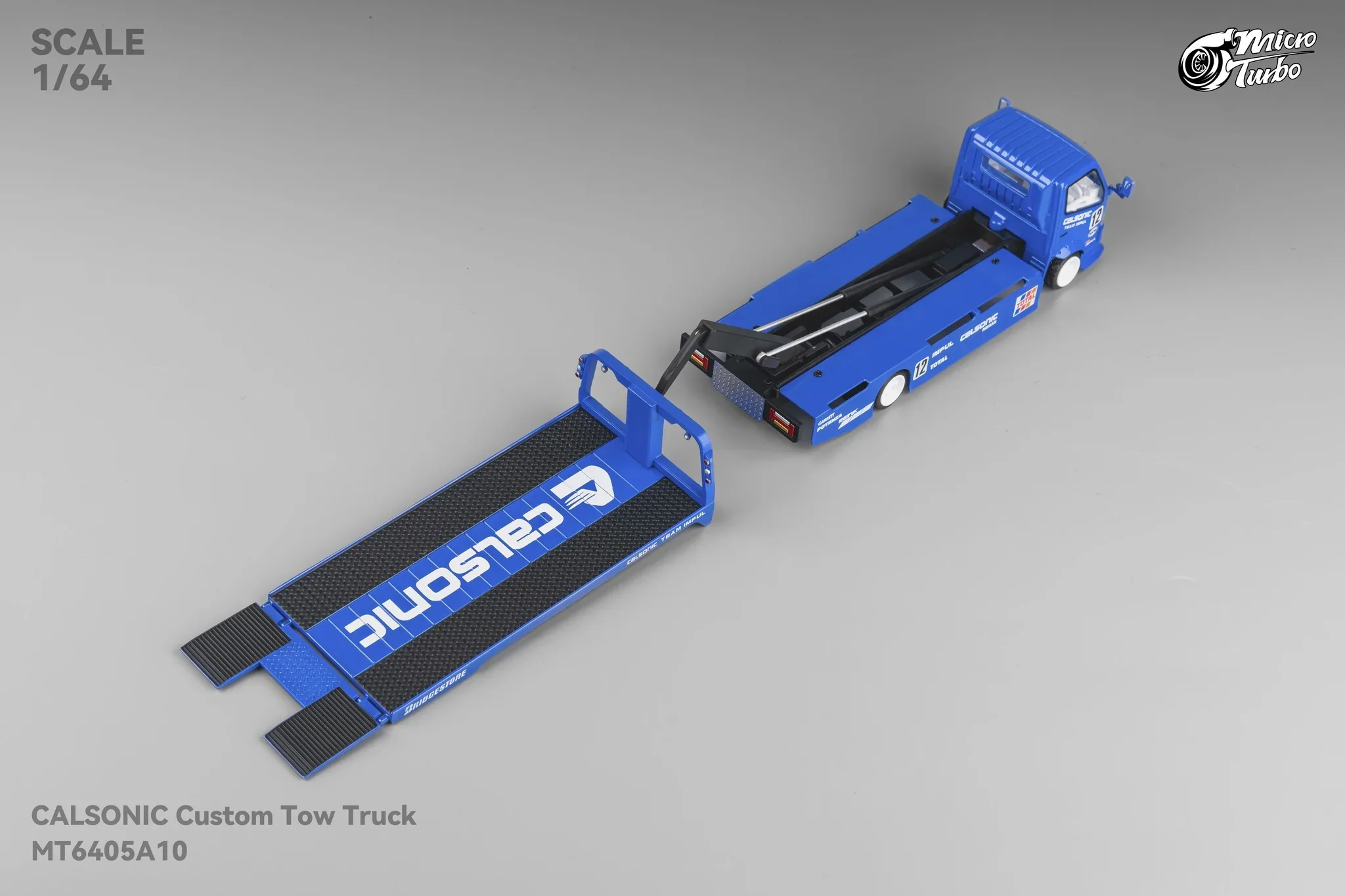 Microturbo - 1/64 Custom Tow Truck - Calsonic - Image 9