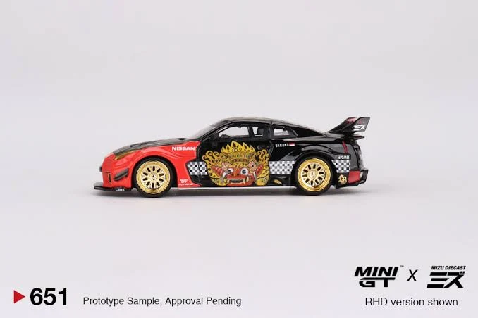 Mini GT LB-Silhouette WORKS GT NISSAN 35GT-RR Ver.1 “BARONG” MINI GT x MIZU Diecast - Image 3