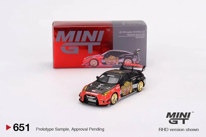 Mini GT LB-Silhouette WORKS GT NISSAN 35GT-RR Ver.1 “BARONG” MINI GT x MIZU Diecast - Image 5