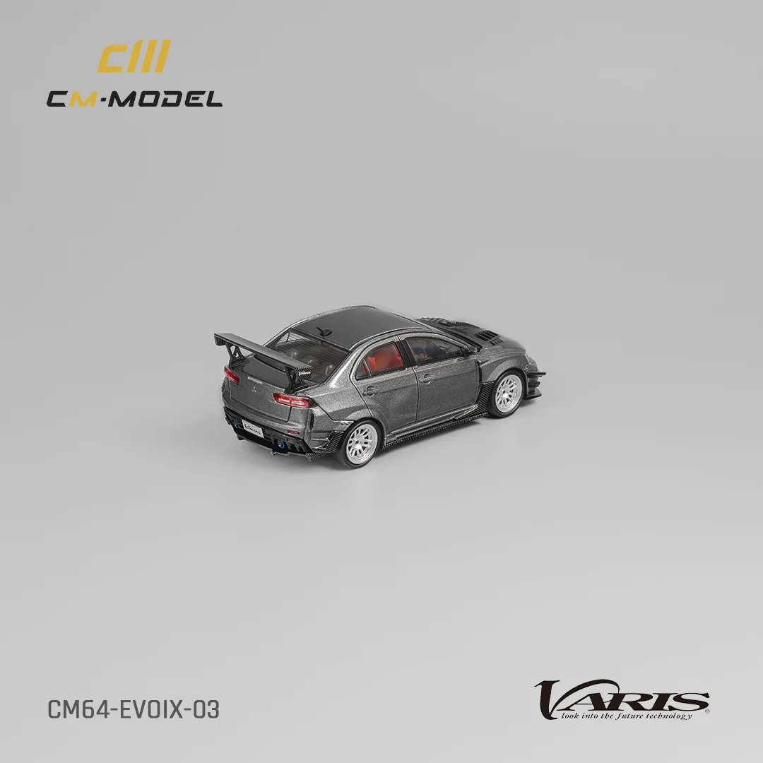 MISUBISHI LANCER EVO X VARIS (GREY) CM-MODEL 1:64 - Image 2