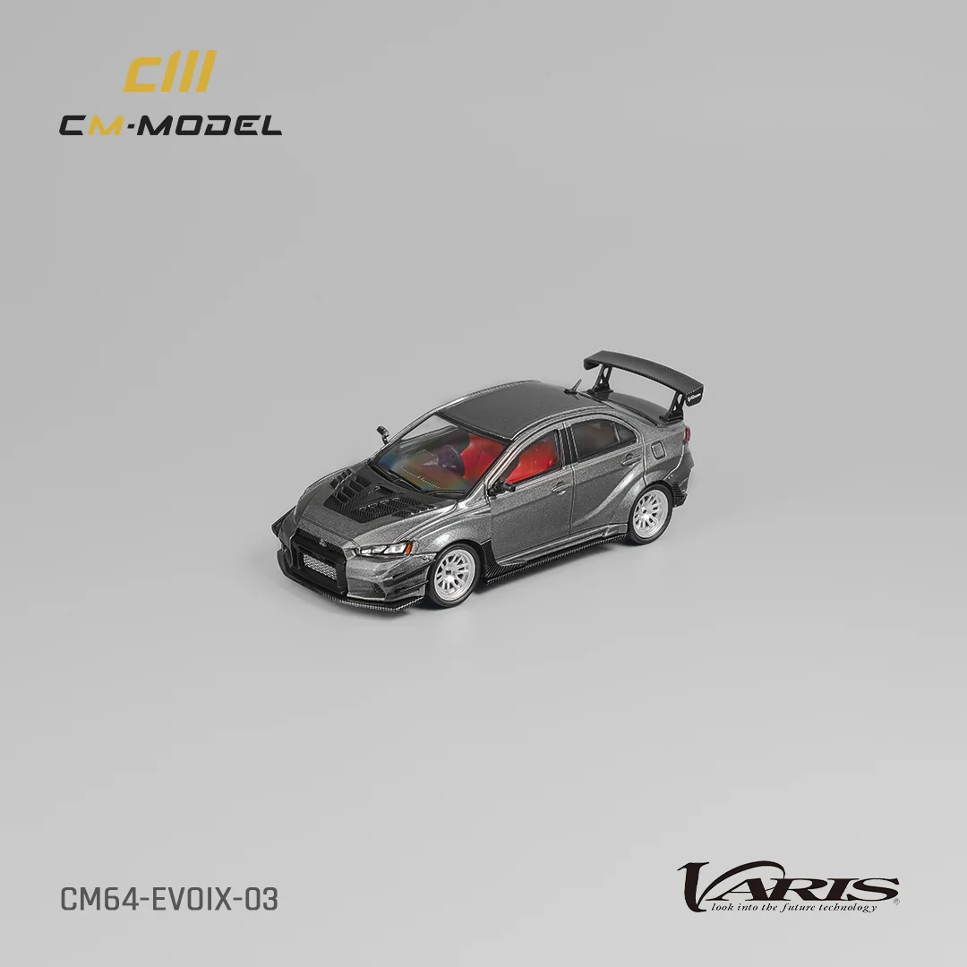 MISUBISHI LANCER EVO X VARIS (GREY) CM-MODEL 1:64 - Image 3
