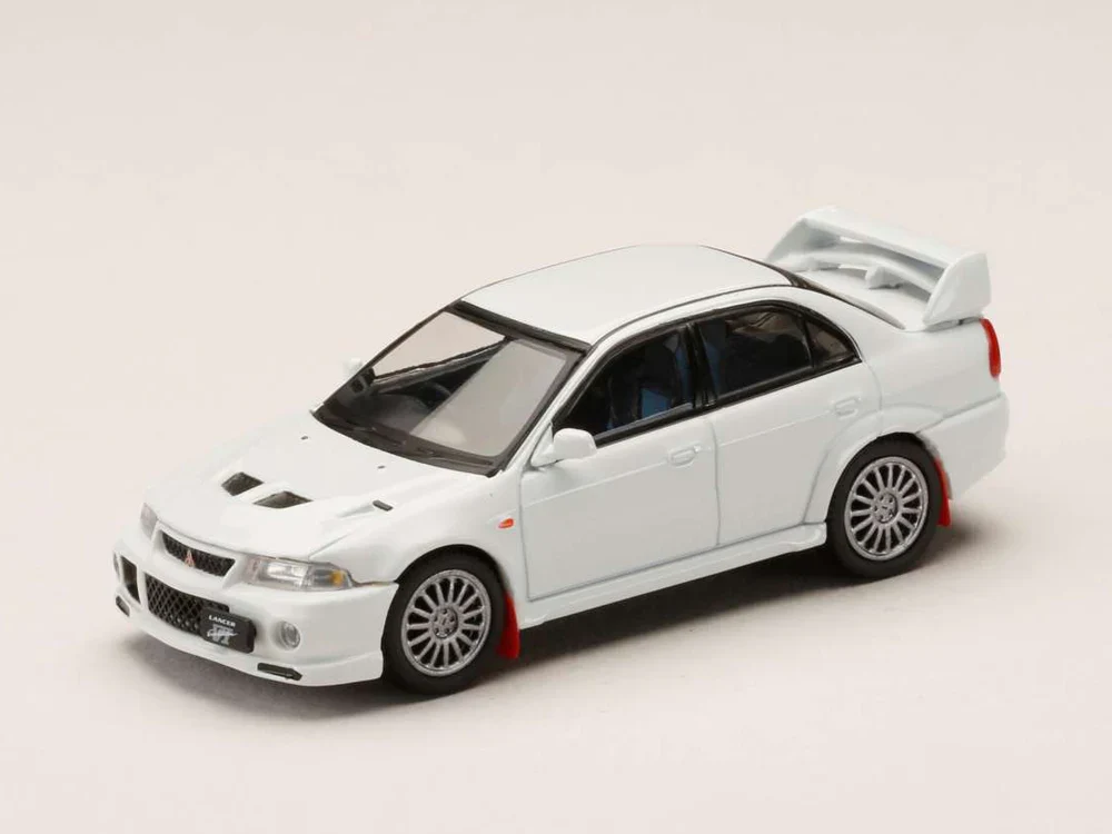 Mitsubishi Lancer Evolution 6 CP9A WHITE Hobby Japan 1:64