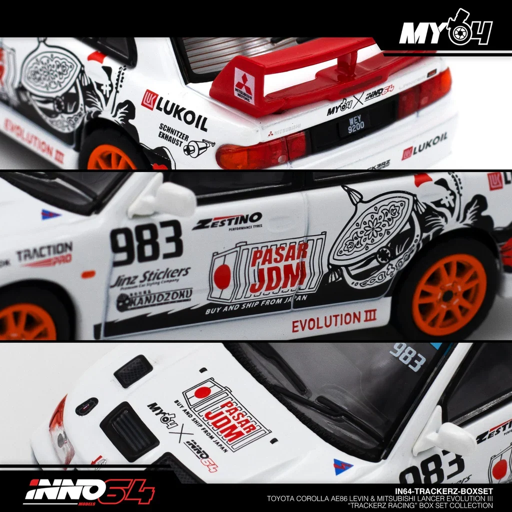 MITSUBISHI LANCER EVOLUTION III (TRACKERS RACING) INNO64 - Image 5