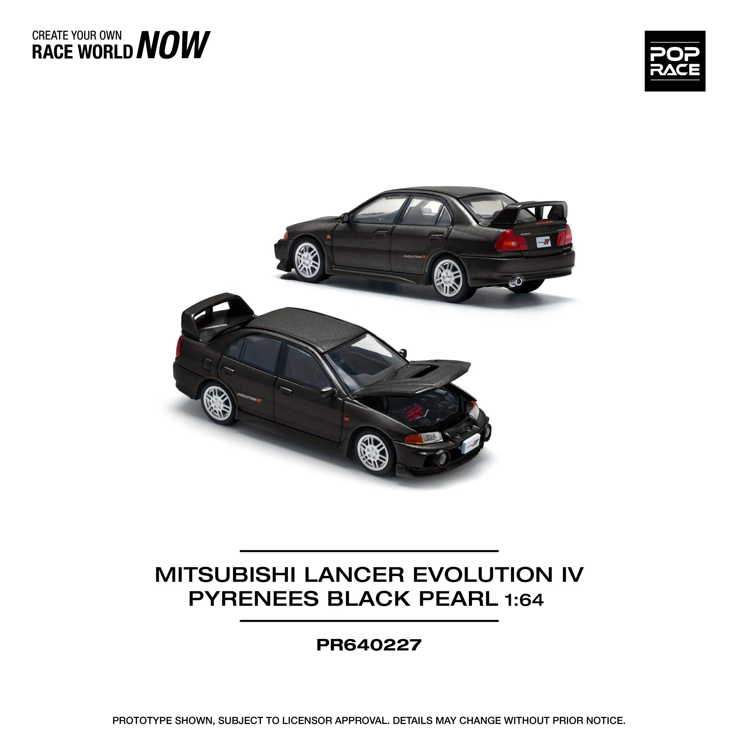 Mitsubishi Lancer Evolution IV – Pyreness Black Pearl POP RACE - Image 2