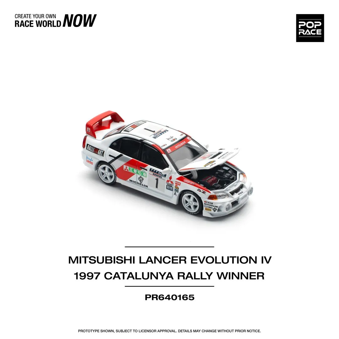 Mitsubishi Lancer Evolution IV – Winner, Rally De Catalunya 1997 - POP RACE - Image 2