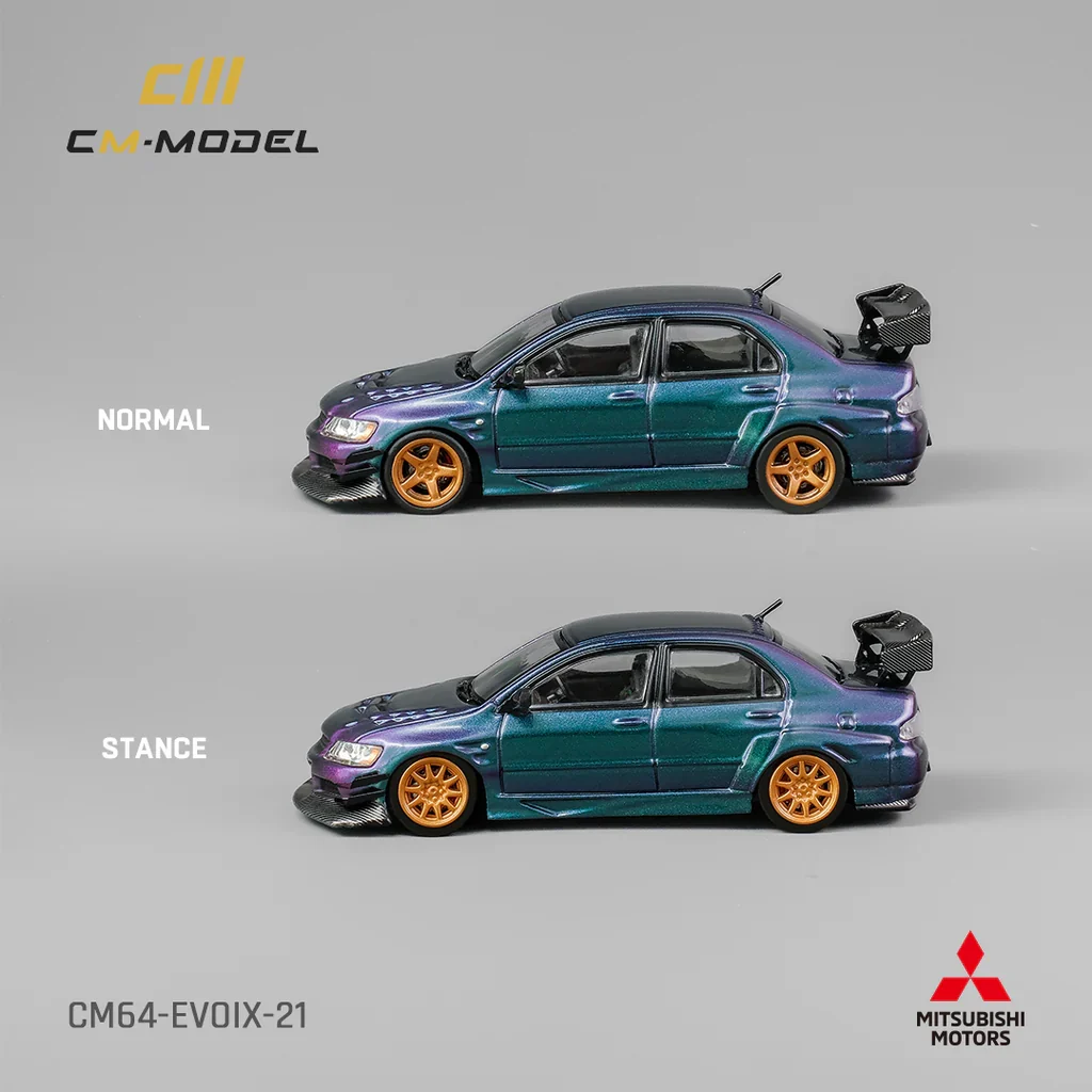 MITSUBISHI LANCER EVOLUTION IX (9) WIDEBODY (PURPLE CHAMELEON) - Image 2