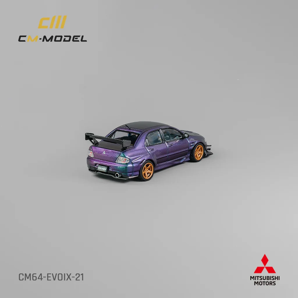 MITSUBISHI LANCER EVOLUTION IX (9) WIDEBODY (PURPLE CHAMELEON) - Image 4
