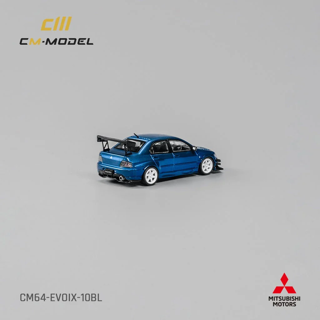 Mitsubishi Lancer Evolution IX Metallic Blue – CM Model 1:64 - Image 3