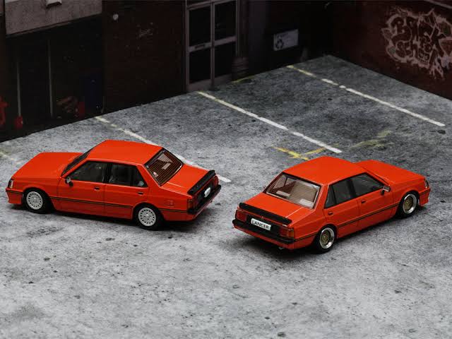 MITSUBISHI LANCER EX2000 TURBO (RED) BM CREATIONS 1:64 - Image 2