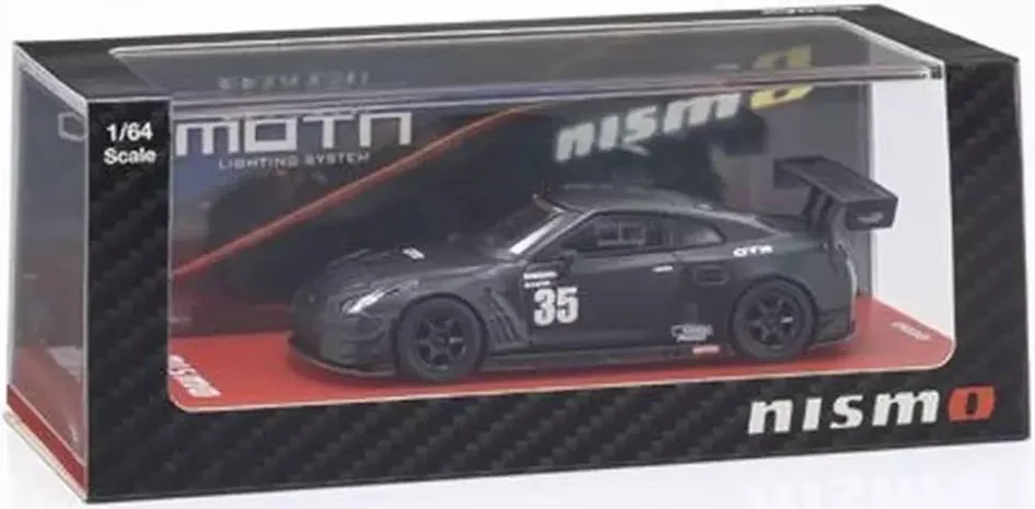 Nismo R35 GT-R GT3 (Compatible with MOTN LED Base) - Matte Black *TDE 2025 Exclusive Model* Kyosho - Image 5