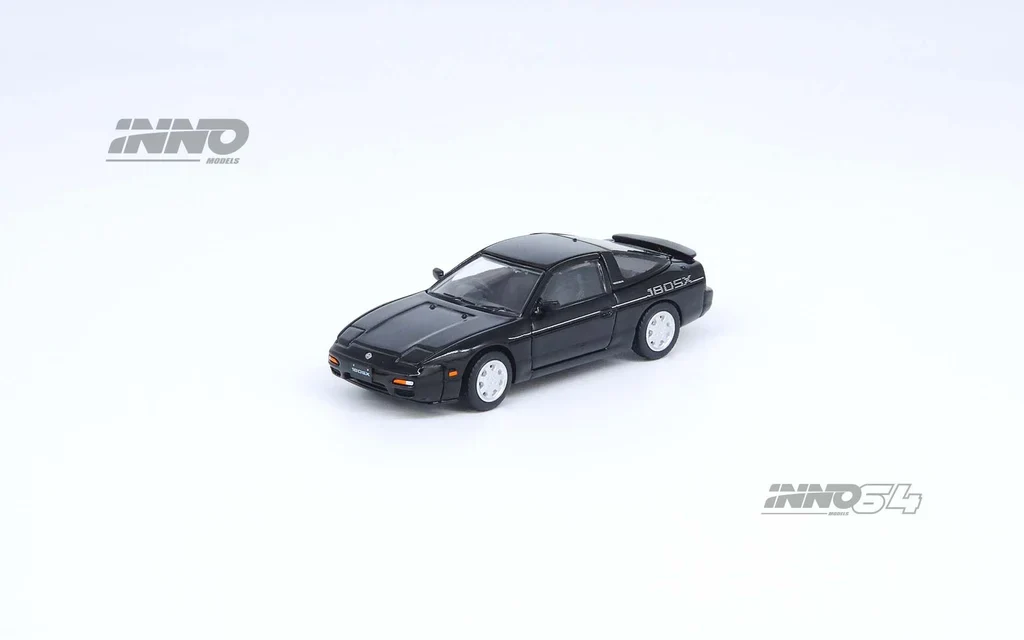 NISSAN 180SX (BLACK) INNO64 1:64 - Image 3