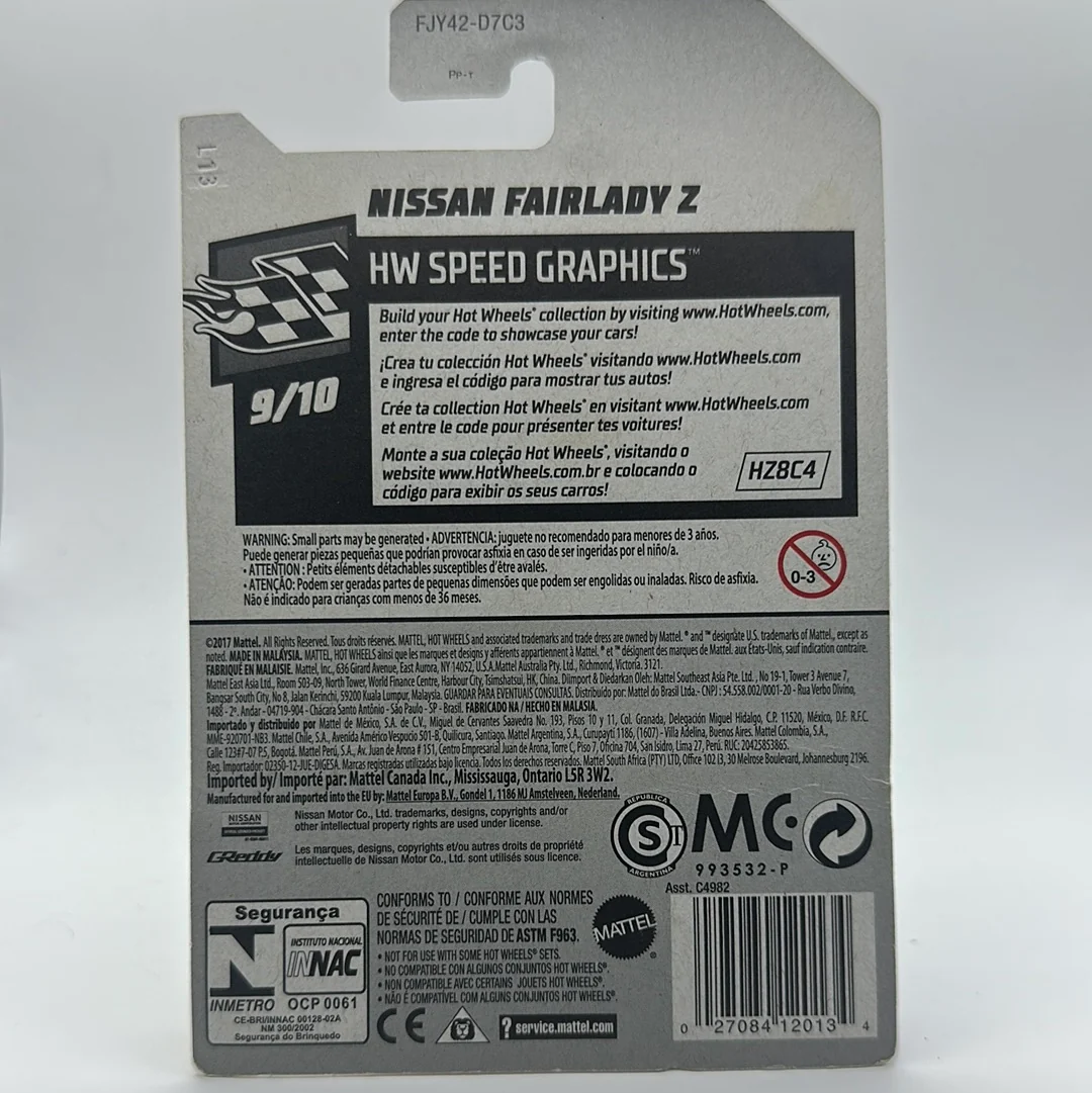 Nissan Fairlady Z - HW Speed Graphics 9/10 Hotwheels Mainline 244/365 - Image 2