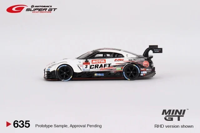 Nissan GT-R Nismo GT500 #3 NDDP Racing 2021 SUPER GT - MINI GT 1/64 - 635 - Image 2