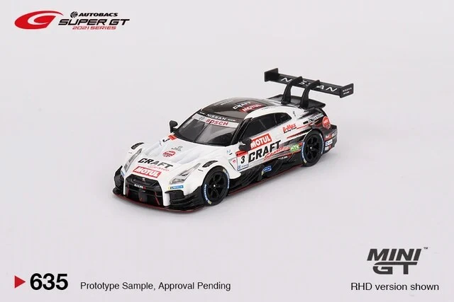 Nissan GT-R Nismo GT500 #3 NDDP Racing 2021 SUPER GT - MINI GT 1/64 - 635 - Image 3