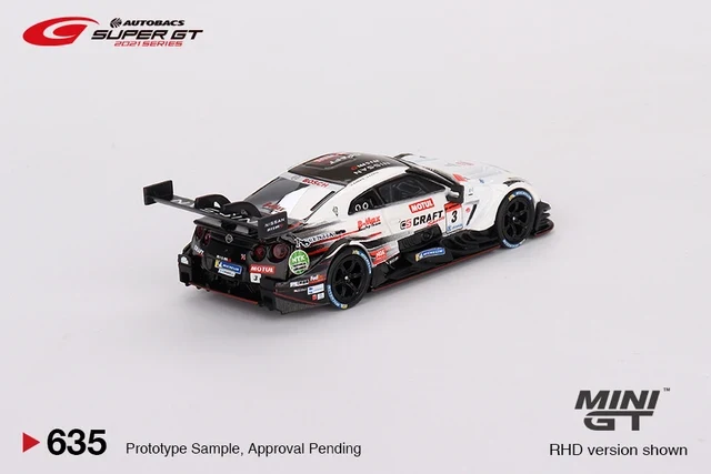 Nissan GT-R Nismo GT500 #3 NDDP Racing 2021 SUPER GT - MINI GT 1/64 - 635 - Image 4