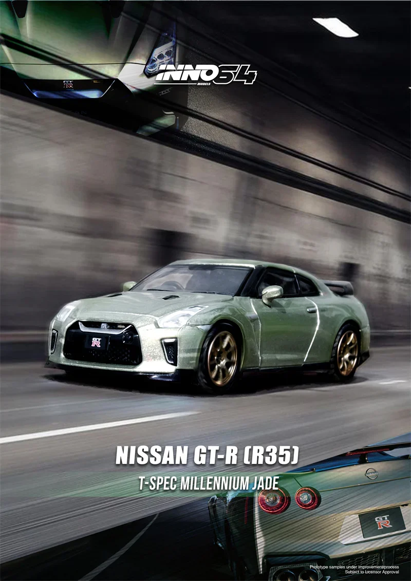 Nissan GT-R (R35) Millenium Jade – INNO64 - Image 2