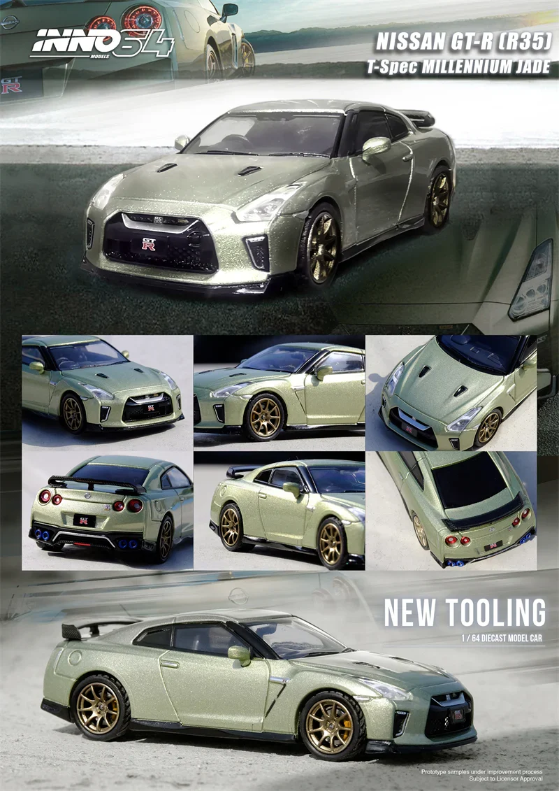 Nissan GT-R (R35) Millenium Jade – INNO64 - Image 3