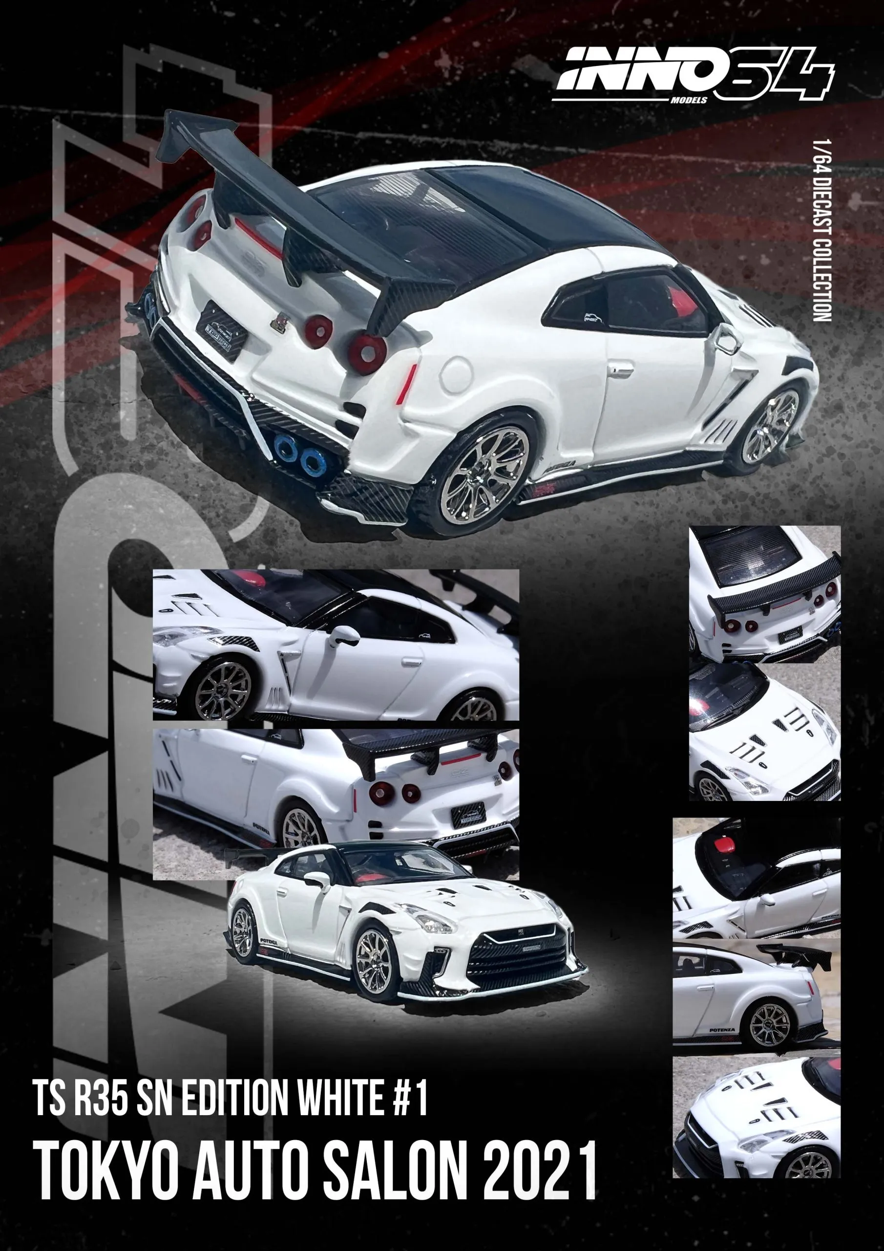 Nissan GT-R (R35) “TOP SECRET” Tokyo Auto Salon 2021 INNO64 - Image 2