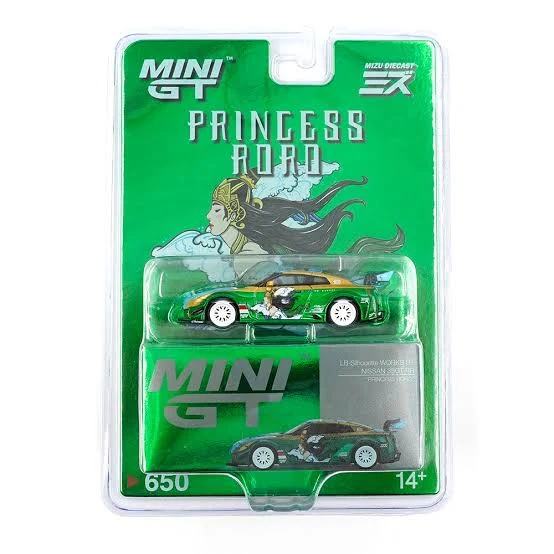 NISSAN GT-RR (R35) LB-SILHOUETTE “PRINCESS RORO MINI GT X MIZU 1:64
