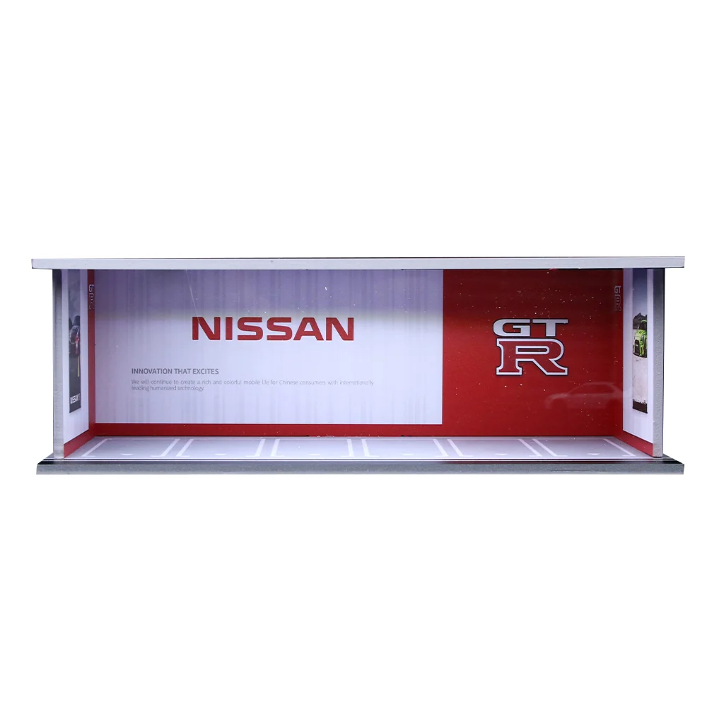 NISSAN GTR Parking Stackable Diorama w/ LED Lights 1:64 Scale - Image 3
