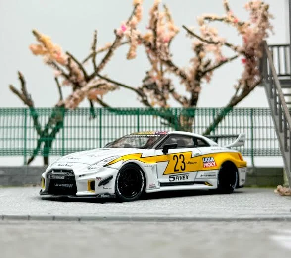 Nissan GTR R35 LBWK #23 MDX 2024 ZD CM Model 1:64 - Image 2