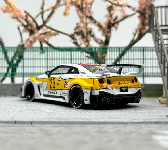 Nissan GTR R35 LBWK #23 MDX 2024 ZD CM Model 1:64 - Image 3