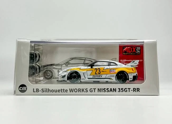 Nissan GTR R35 LBWK #23 MDX 2024 ZD CM Model 1:64 - Image 4