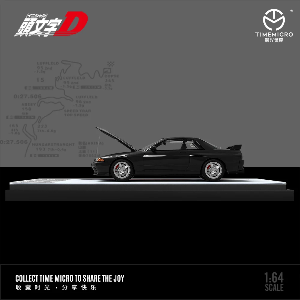 Nissan GTR R32 INITIAL D - LIMITED TO 999pcs TimeMicro1:64 - Image 3