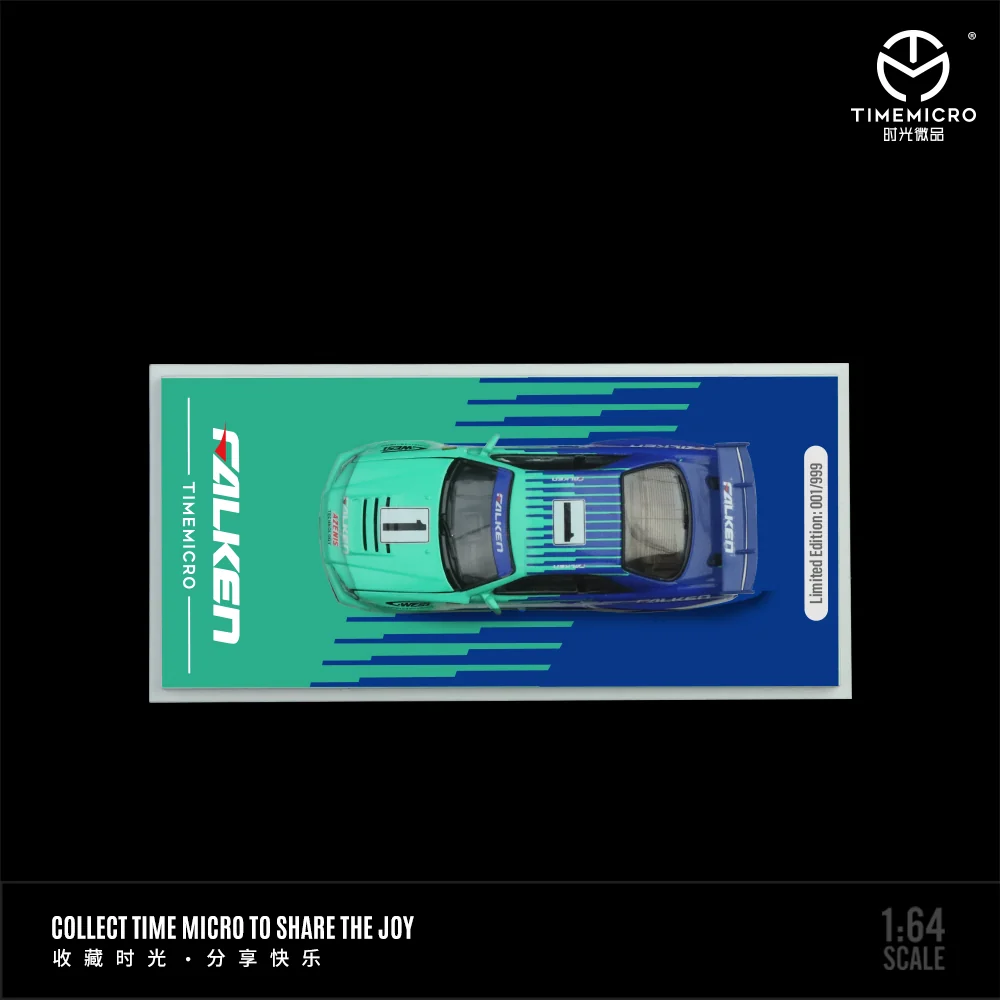 Nissan GTR34 FALKEN - *Limited to 999pcs* TimeMicro 1:64 - Image 2