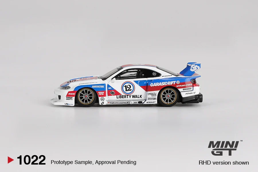 Nissan LB-Super Silhouette S15 SILVIA GARASIDRIFT x LBWK 2025 - MiniGT 1:64 - Image 3