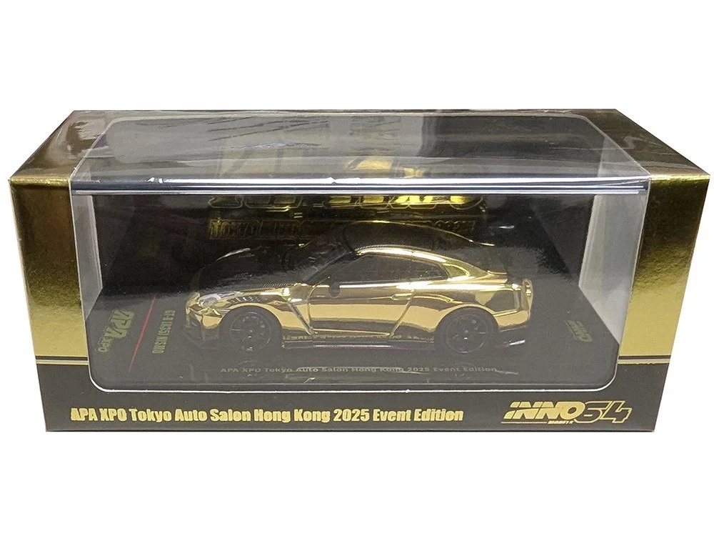 NISSAN R35 GTR NISMO (CHROME GOLD) - INNO64 APA XPO TOKYO EXPO 2026 - Image 2