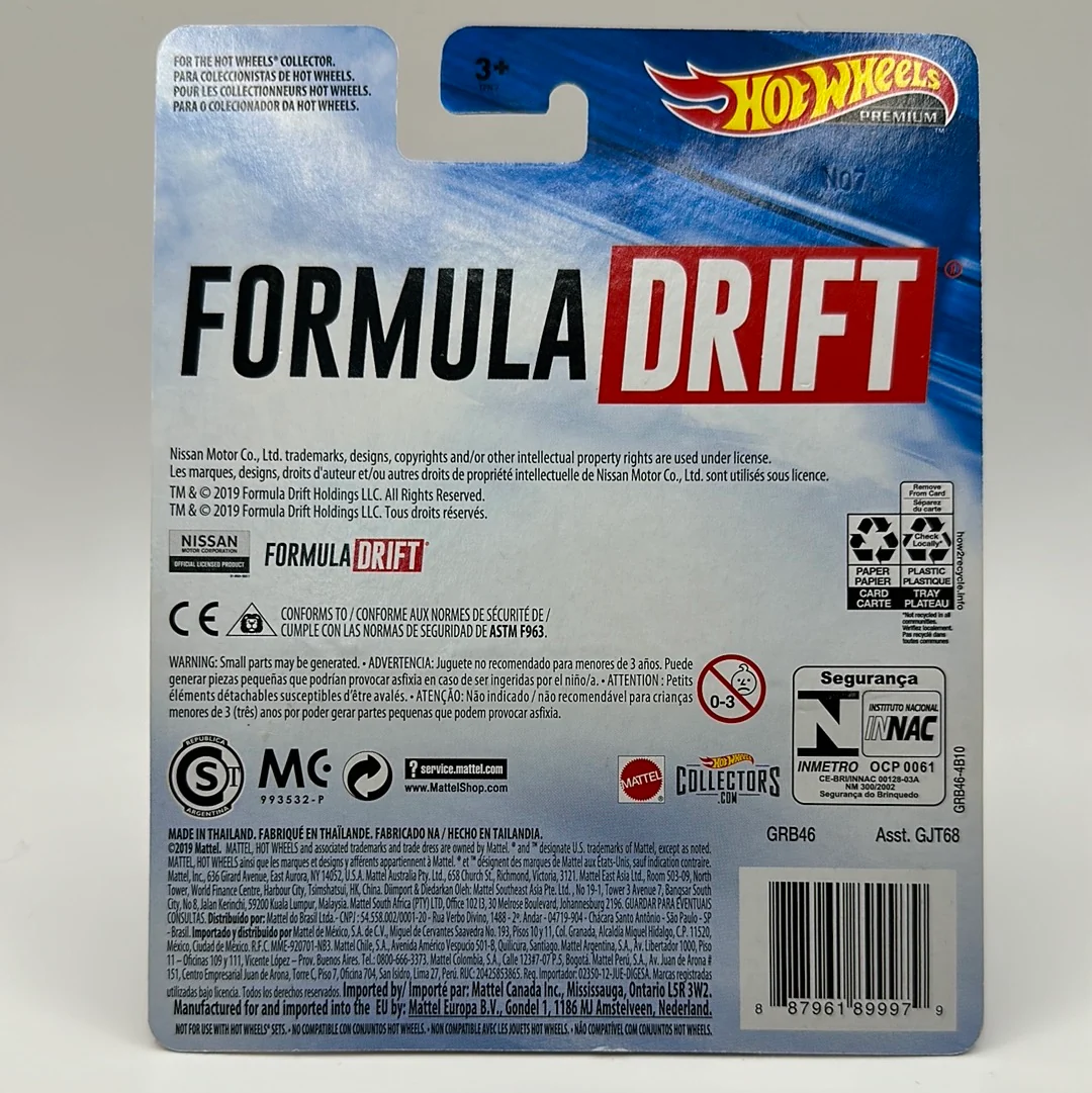 Nissan Silvia (s15) Formula Drift Hotwheels Premium 1:64 - Image 2