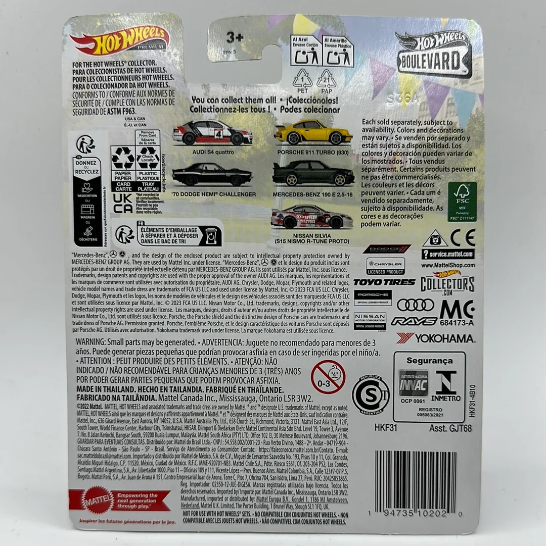 Nissan Silvia (S15 NISMO R-Tune Proto) Boulevard #85 Hotwheels Premium - Image 2